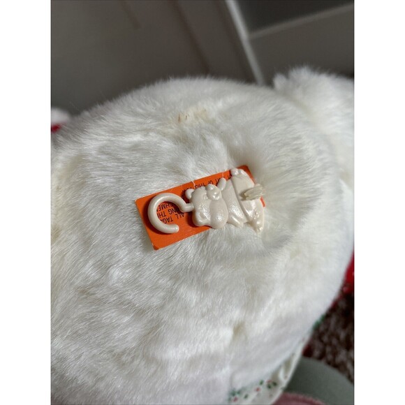 NEW With Tags Vintage 1986 K-Mart Collectible Stuffed Christmas Teddy Bear - Picture 4 of 7